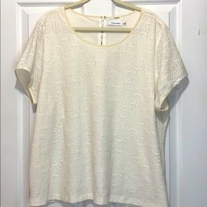 Cream shirt